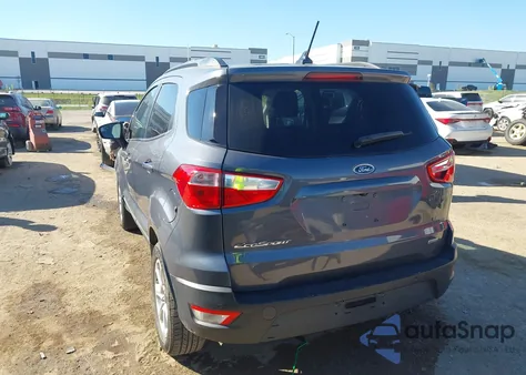 2018 Ford Ecosport Se из США, поврежденный, VIN MAJ3P1TE1JC202342